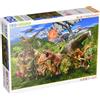 BEVERLY Puzzle Beverly 150 pezzi - Mondo dei dinosauri - Pezzi grandi 26x38 cm JP