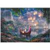 Tenyo Puzzle Disney aggrovigliato 500 pezzi, arte macchiata, serie stretta, JP 25x3...