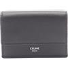 Celine Pre-Owned - Portafoglio tri-fold 2010 - Donna - pelle di vitello - Taglia unica - Nero