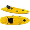 Big Mama Kayak Kayak Monoposto Jolly 2.0 Big Mama Kayak canoa 260 cm + 1 gavone + 1 seggiolino (PACK 2) Made in Italy - GIALLO