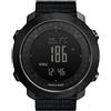 sportivo digitale militare da uomo Orologio impermeabile bussola barometro ore