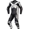 Alpinestars tuta intera in pelle Gp Plus V4 Sprint- 1231Nero bianco