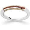 DUR Anello in argento sterling 925 con ambra, sabbia di pietra e sabbia da spiaggia impreziosito in colore argento/blu/beige, misura 54, R5988.54