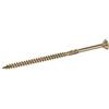 Fixman 807713 Vite per Truciolato, Oro, 5.0 mm x 100 mm