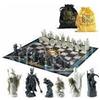NOBLE COLLECTION Il Signore degli Anelli Scacchiera Scacchi Replica Battaglia della Terra di Mezz