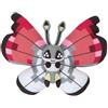 Pokémon Center Distintivo peluche PC175 Pokemon Center Vivillon BUG OUT! Giappone