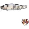 EVERGREEN NUOVO Evergreen Royal Flash Jr. #379 Flash Silver Shad 13 cm