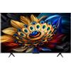 TCL Smart TV 50 Pollici 4K Ultra HD Display QLED Google TV Nero 50C655