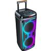 NEW MAJESTIC Cassa Wireless Portatile Sistema Audio 480 Watt Nero 116388 BK New Majestic