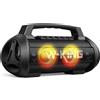 W-KING Cassa Bluetooth Portatile 120W Peak Altoparlante Bluetooth Loud Subwoofer Suono