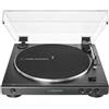 Audio-Technica Audio Technica Giradischi automatico ENTRY LEVEL Black AT LP60X con bluetooth