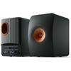 KEF LS-50W 2 BLACK WIRELESS COPPIA DIFFUSORI AMPLIFICATI NUOVE GARANZIA ITALIA