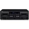 TEAC W-1200 BLACK doppio registratore a cassette mixaggio microfonico uscita d