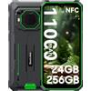 Blackview BV6200 Plus Smartphone Rugged 24GB+256GB 11000mAh Android 14 Telefoni
