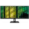 no name AOC U34E2M Monitor Pc 34'' 3440x1440 Pixel Wide Quad HD Nero
