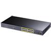 no name SWITCH RETE 16 PORTE POE + 2 SLOT SFP GIGABIT 10/100/1000MBPS 200W (GS1020PS2)