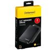 INTENSO HDD ESTERNO PORTATILE 4.000GB 2.5" USB CON CUSTODIA NERO