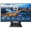 Philips Monitor 21,5" ( IPS 1920x1080 FULL HD 60Hz ) B LINE Lcd con Smoothtouch