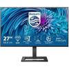 PHILIPS MONITOR 27" LED IPS QHD 16:9 1MS 75HZ, 350 CDM, DP/HDMI, REG ALTEZZA, MU