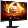 Aoc Monitor 27" ( LED 2K 1440p QHD 180Hz ) QHD Curvo Black CQ27G4X