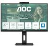 AOC MONITOR 23,8 LED IPS FHD 16:9 4MS 300 CDM, WEBCAM, PIVOT, DP/HDMI, MULTIMEDI