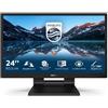 PHILIPS Monitor SmoothTouch 23.8'' LED IPS 242B9T - 00 1920 x 1080 Full HD Tempo