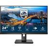 PHILIPS B LINE 245B1/00 23.8" LED QUAD HD DVI HDMI DISPLAYPORT 2560 X 1440