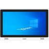 YASHI PY1537 ALL IN ONE 15.6" TOUCH SCREEN i3-1005G1 1.2GHz RAM 8GB-SSD 256GB-WI