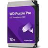 Wd WESTERN DIGITAL PURPLE PRO HDD 12TB SATA III 3.5" BUFFER 512MB 7.200 rpm PER VID