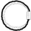 Breil Gioiello TJ3869 collezione MAGNETICA SYSTEM, BRACCIALI da DONNA in ACCIAIO, CRISTALLI colore ARGENTO misura MEDIUM con CRISTALLO