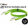 OYAIDE d+RCA per TurnTable classe B 2m / cavo RCA / GIAPPONESE / POSTA AEREA ...