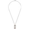 Hermès Pre-Owned - Collana con logo H 1990-2000 - Donna - metallo placcato in argento - Taglia unica