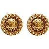 CHANEL Pre-Owned - Orecchini CC Mark a caten 1980-2000 - Donna - metallo placcato in oro - Taglia unica