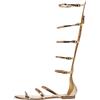 Giuseppe Zanotti Vintage - Sandali Rylee 2023 - Donna - pelle di vitello/pelle di vitello/pelle verniciata - 38.5 - Oro