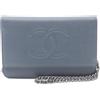 CHANEL Pre-Owned - Borsa a spalla Coco Mark 2012-2013 - Donna - pelle caviar - Taglia unica - Blu
