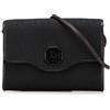 Christian Dior Pre-Owned - Borsa a tracolla Diorissimo in tela con motivo Trotter XX secolo - Donna - tela - Taglia unica - Nero