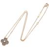Van Cleef & Arpels - Collana Alhambra Obsidian in oro rosa 18 carati con diamanti - Donna - oro rosa 18kt - Taglia unica