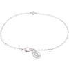 Cartier - Bracciale Damour SM in oro bianco 18 carati con diamanti anni 2010 - Donna - oro bianco 18kt - Taglia unica - Argento