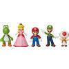 Super mario pack da 5 personaggi articolati estremamente dettagliati