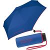 United Colors of Benetton Ombrello tascabile Benetton Ultra Mini Flat Solid, blu, 88 cm, Ombrello tascabile