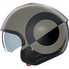 Nolan Casco Moto Jet Nolan N20-2 VICEVERSA 343 Pietra Nero Opaco