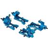Eagle Set sospensioni Jura per Eagle modello Tamiya TT02 codice TT02-14U-AL-LBL