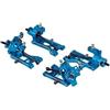 Eagle Set sospensioni Jura per Eagle modello Tamiya TT02 codice TT02-14U-AL-LBL