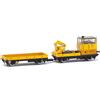 RIVAROSSI HR2912 DB, draisina KLV 53, livrea gialla,