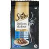Sheba delice du jour Tonno Merluzzo Pesce Bianco in Salsa 6x50g