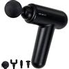 MELISSA Infinity 16770047 - Pistola massaggiante ricaricabile, 4 accessori, colore: Nero