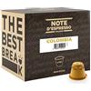 Note D'Espresso Caffè Colombia, Capsule Compatibili Soltanto con Sistema NESPRESSO, 100 Caps