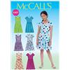 Mc Call McCall's Modello MC7079 Ragazze, Taglie, Cotone, Grigio, GRL (7-8-10-12-14)