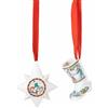 Hutschenreuther Collezione di Natale 2025 Set Ministri e Ministri di Natale Giochi / 6,5 cm / 5,2 xm