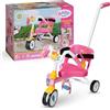 BABY born Triciclo 835456 - Triciclo per bambole fino a 43 cm - Ruote funzionanti, manubrio staccabile, clacson, cinghie per i pedali e cintura di sicurezza - Età: 3+ anni